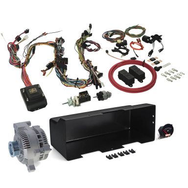 WH Deluxe Rewire Kit with American Autowire Harness, 66-77 Ford Bronco